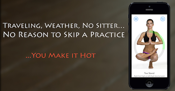 Hot Yoga Timer - Best Hot Yoga app for timed poses and postures perfect for Hatha, Hot and Bikram Yoga with Voice cues